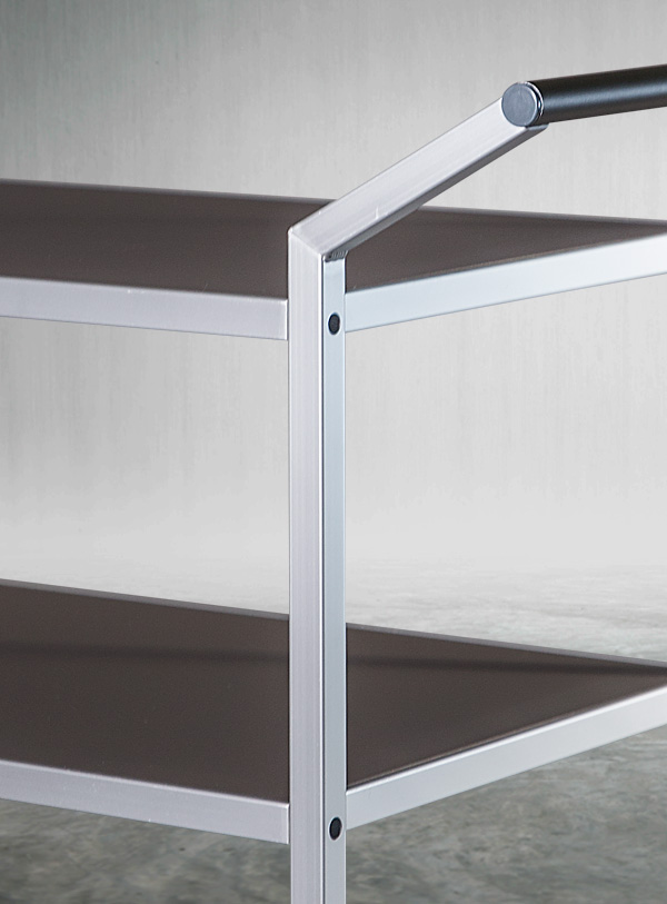 Kommissionierwagen aus Aluminium, Grundmodell L900